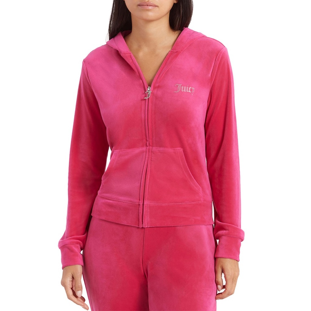 Juicy Couture Hot Pink Velour Tracksuit Y2K